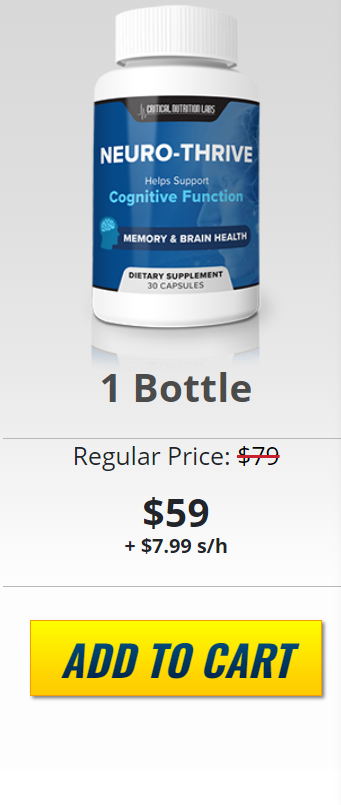 Bio Melt Pro NeuroThrive Buy 1 Bottle